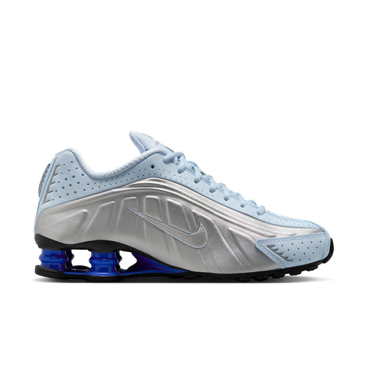 Nike Shox R4 Women's Shoes Color: Blue Tint/metallic Silver-racer Blue AR3565-402