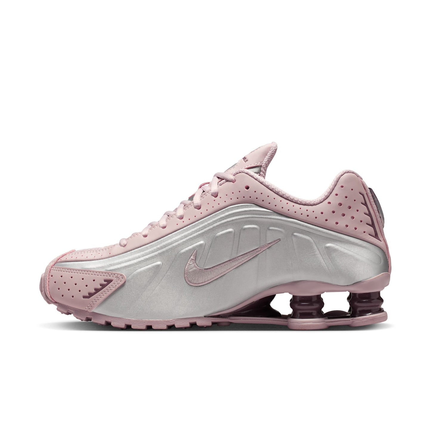 Nike Shox R4 Women's Shoes Color: Particle Rose/metallic Silver-tattoo Style: AR3565-601