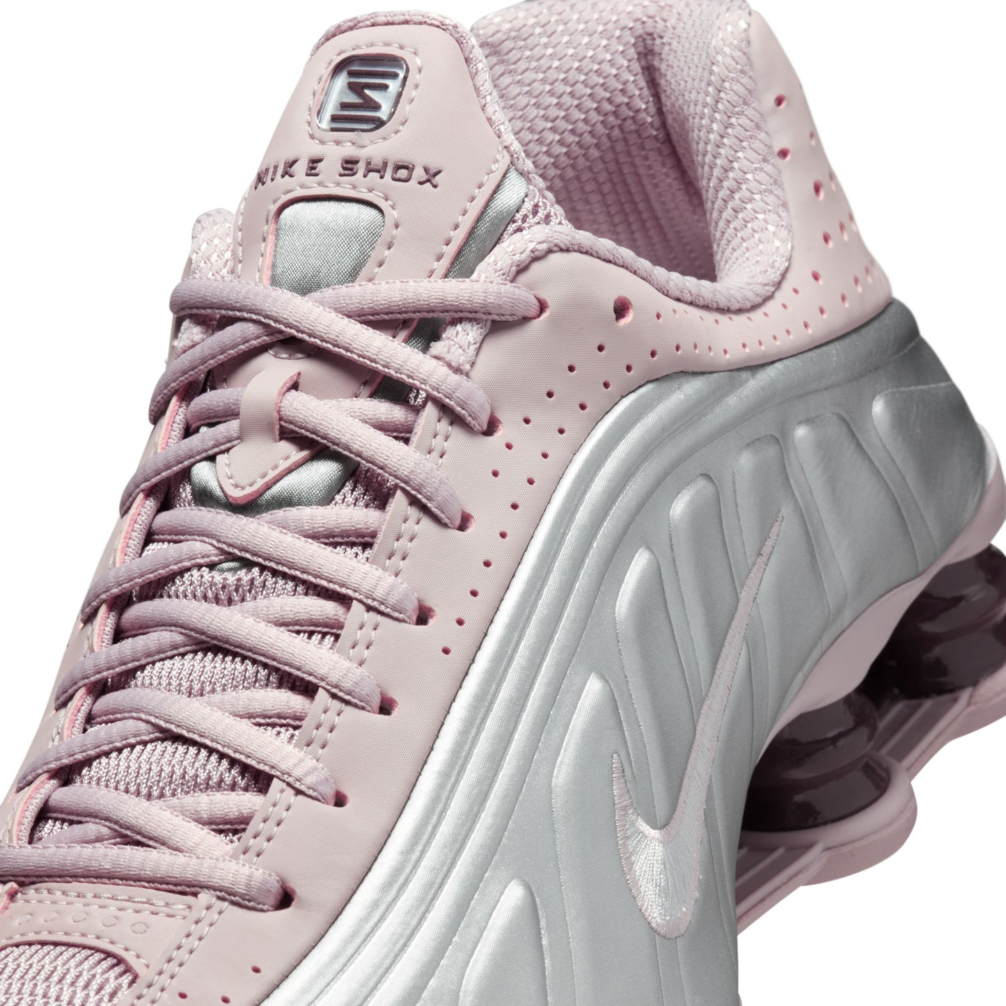 Nike Shox R4 Women's Shoes Color: Particle Rose/metallic Silver-tattoo Style: AR3565-601