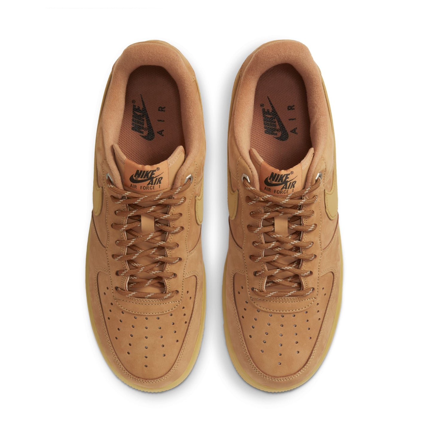 Nike Air Force 1 '07 WB Men's Shoes Color: Flax/wheat-gum Light Brown-black CJ9179-200
