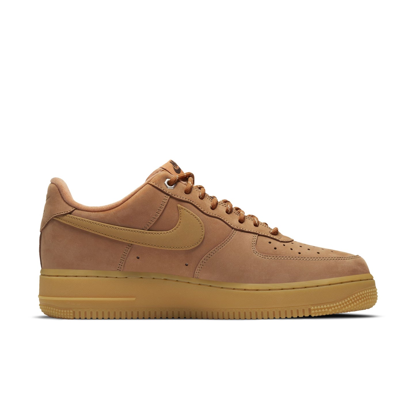 Nike Air Force 1 '07 WB Men's Shoes Color: Flax/wheat-gum Light Brown-black CJ9179-200
