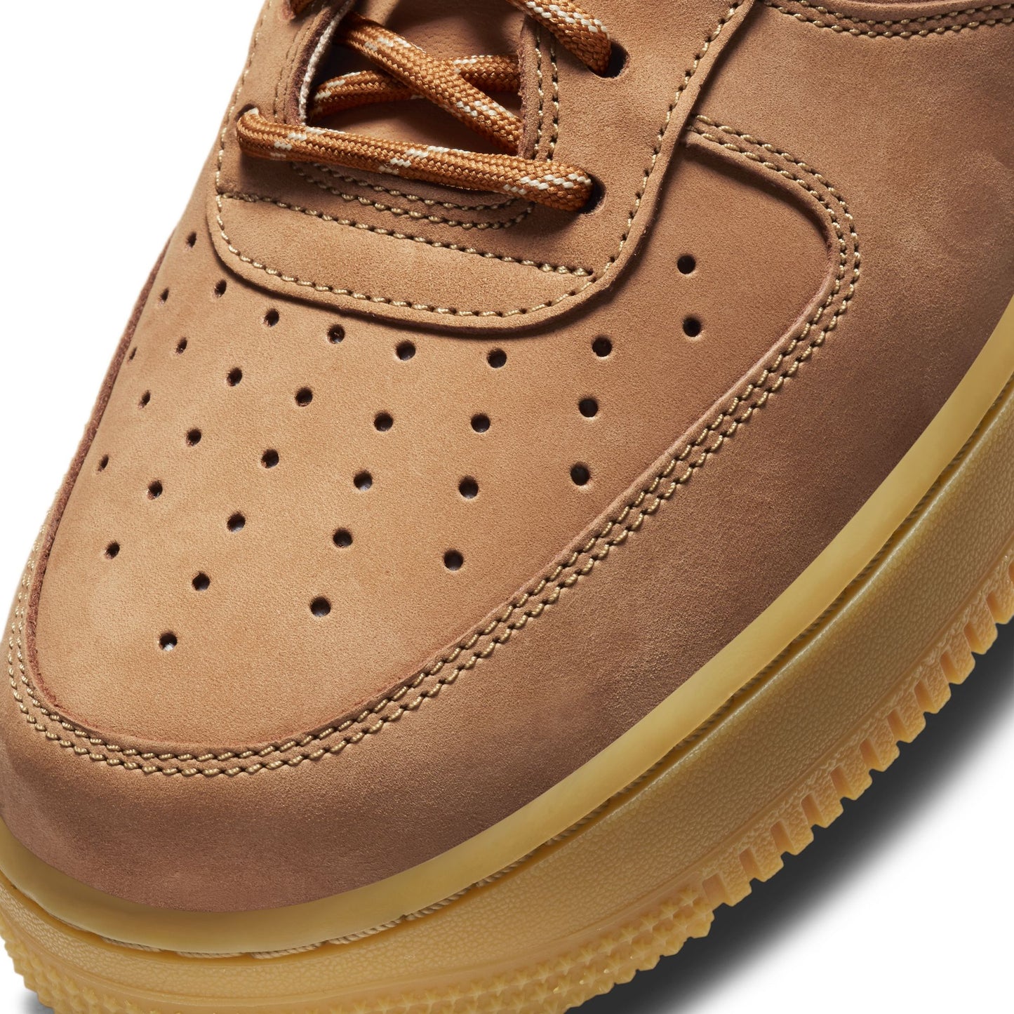 Nike Air Force 1 '07 WB Men's Shoes Color: Flax/wheat-gum Light Brown-black CJ9179-200