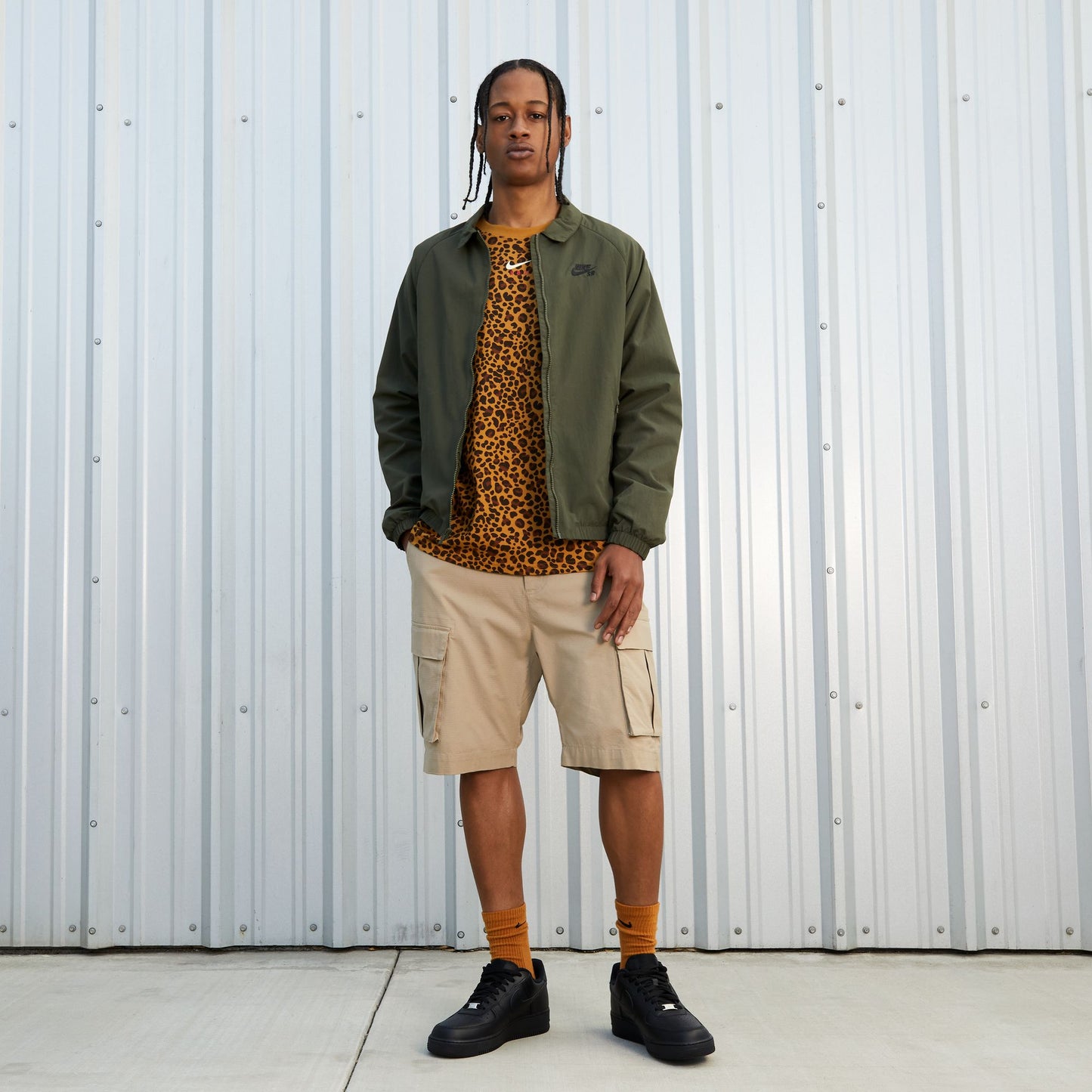 Nike Air Force 1 '07 Men's Shoes Color: Black/black Style: CW2288-001