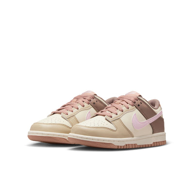 Nike Dunk Low 'Big Kids' Desert Khaki/pink Foam-coconut Milk FB9109-201