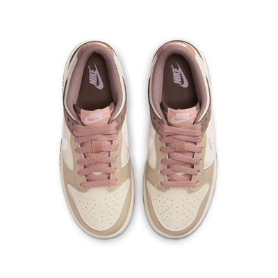 Nike Dunk Low 'Big Kids' Desert Khaki/pink Foam-coconut Milk FB9109-201