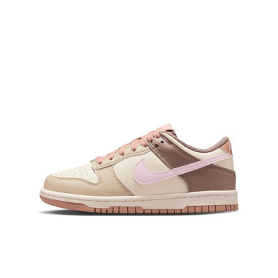 Nike Dunk Low 'Big Kids' Desert Khaki/pink Foam-coconut Milk FB9109-201