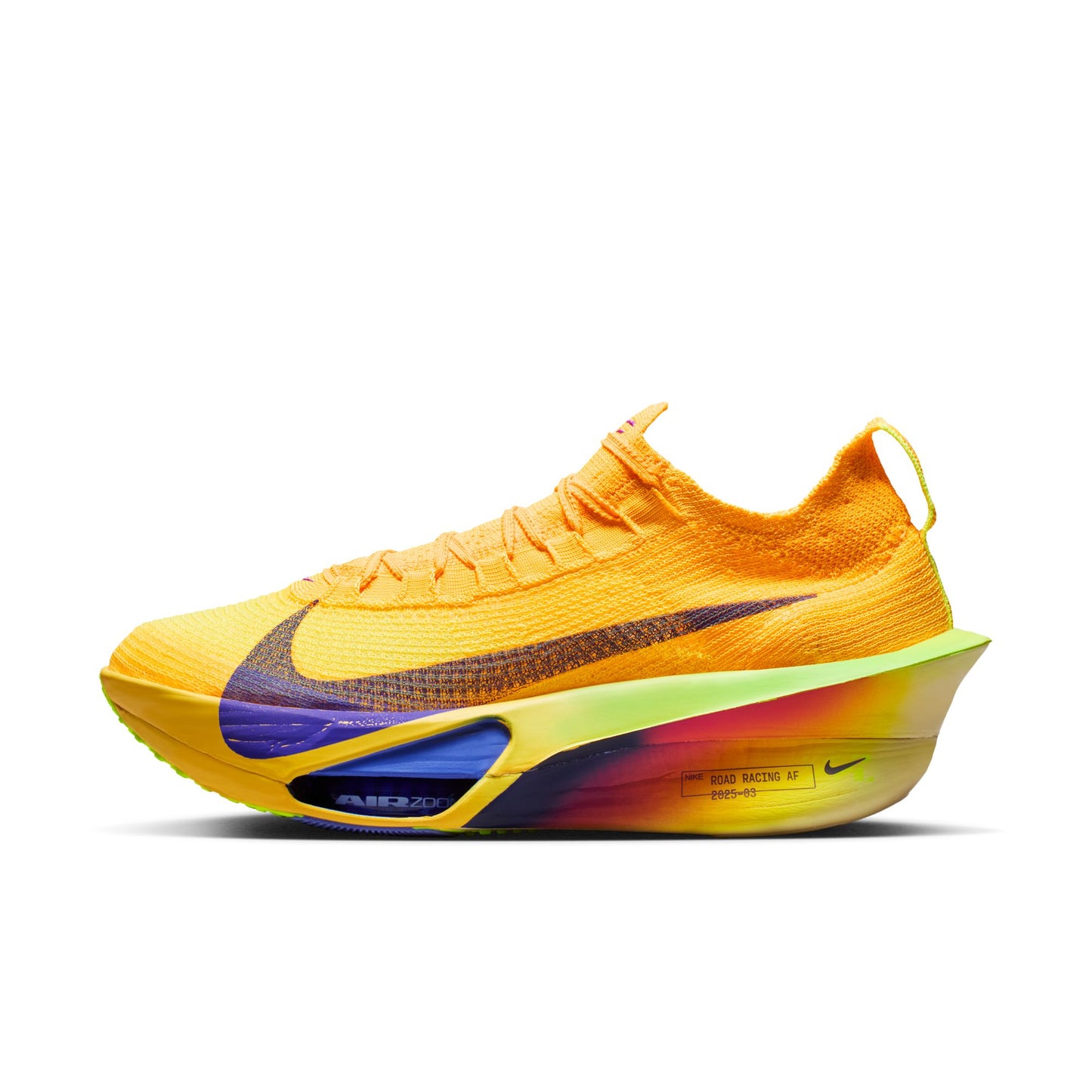 Nike Alphafly 3 Men's Road Racing Shoes Color: Laser Orange/indigo Burst-citron Pulse Style: FD8311-800