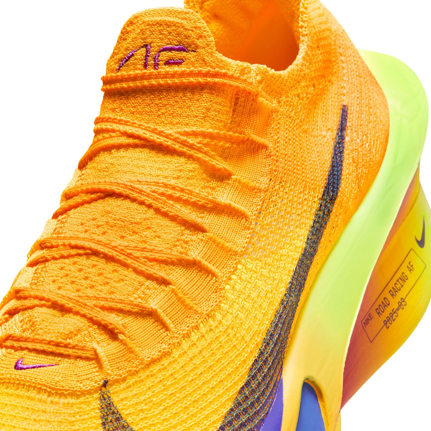 Nike Alphafly 3 Men's Road Racing Shoes Color: Laser Orange/indigo Burst-citron Pulse Style: FD8311-800