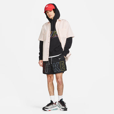 Nike Sportswear Men's Woven Flow Shorts Color: Black/multi Color Style: FJ1653-011