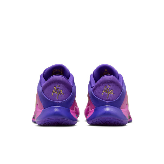 A'One A'ja Wilson Basketball Shoes Fierce Purple/metallic