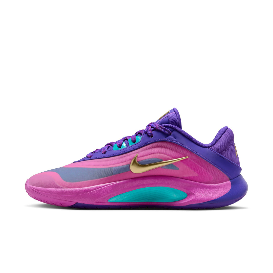 ぶるぅ♪ 5/17 361 Quick Foam Basketball Sneaker 'White Purple Blue