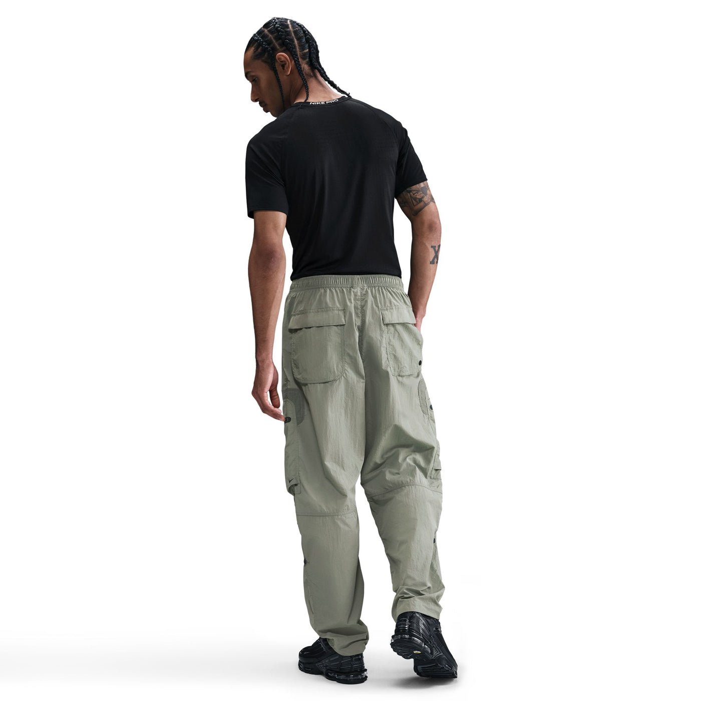 Nike Tech Men's Woven Cargo Pants Color: Light Army/black Style: HJ2940-320