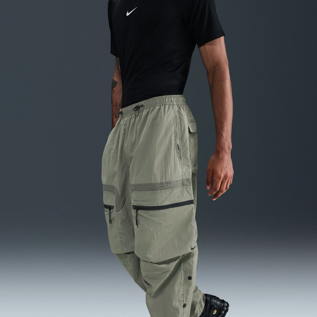 Nike Tech Men's Woven Cargo Pants Color: Light Army/black