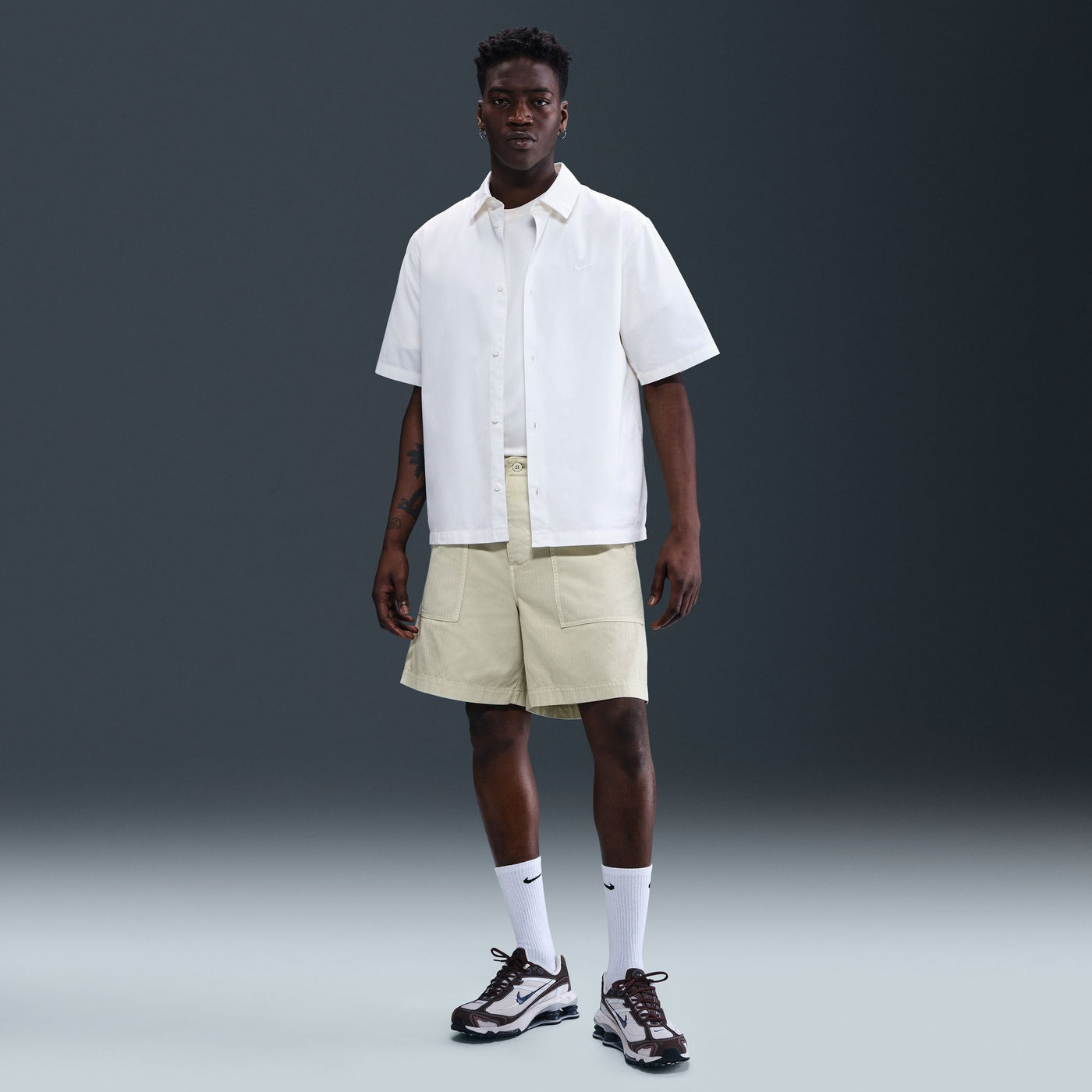 Nike Life Men's Fatigue Shorts Color: Lt Khaki/lt Khaki Style: HJ2976-229