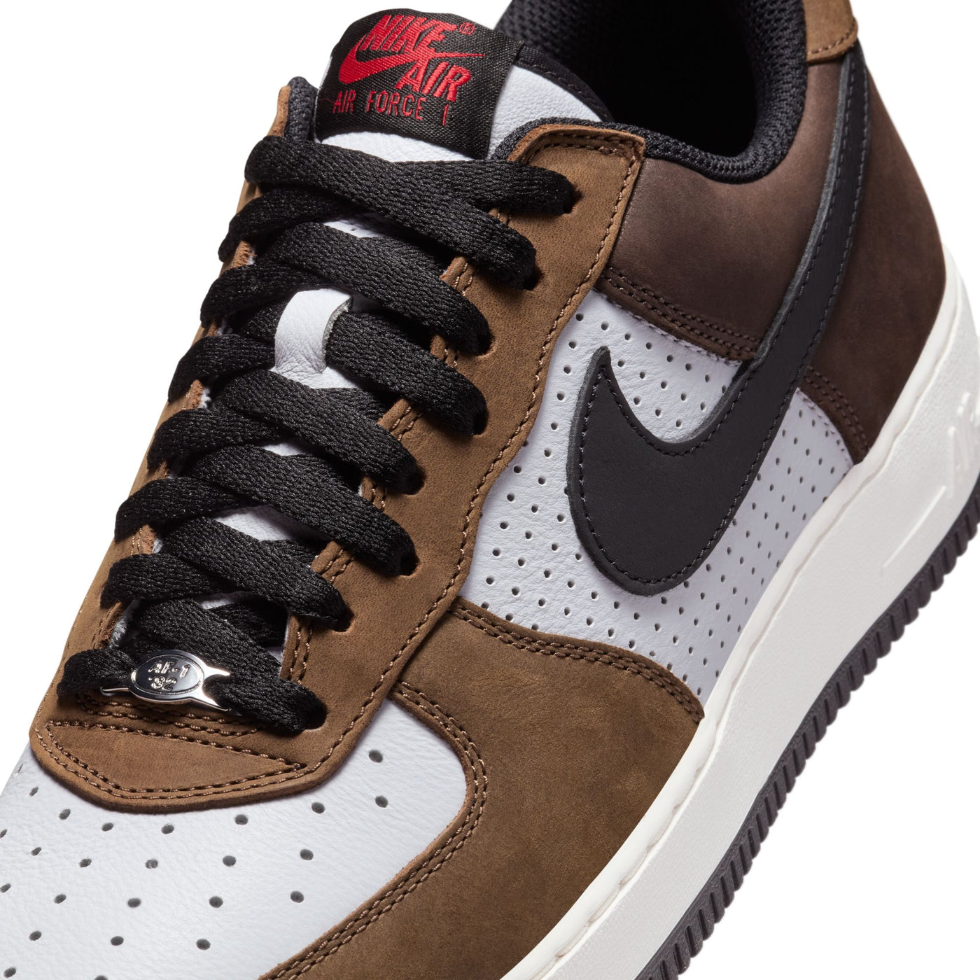 Nike Air Force 1 Low Retro White/Black-Bison HJ4323-100