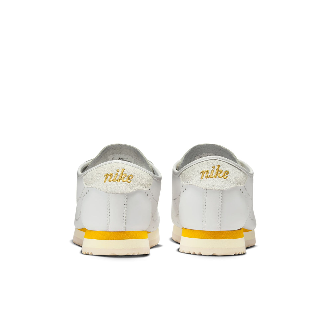 Women's Nike Cortez Leather  Color: White/bronze-light Bone-coconut Milk Style: HQ1841-100