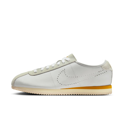 Women's Nike Cortez Leather  Color: White/bronze-light Bone-coconut Milk Style: HQ1841-100