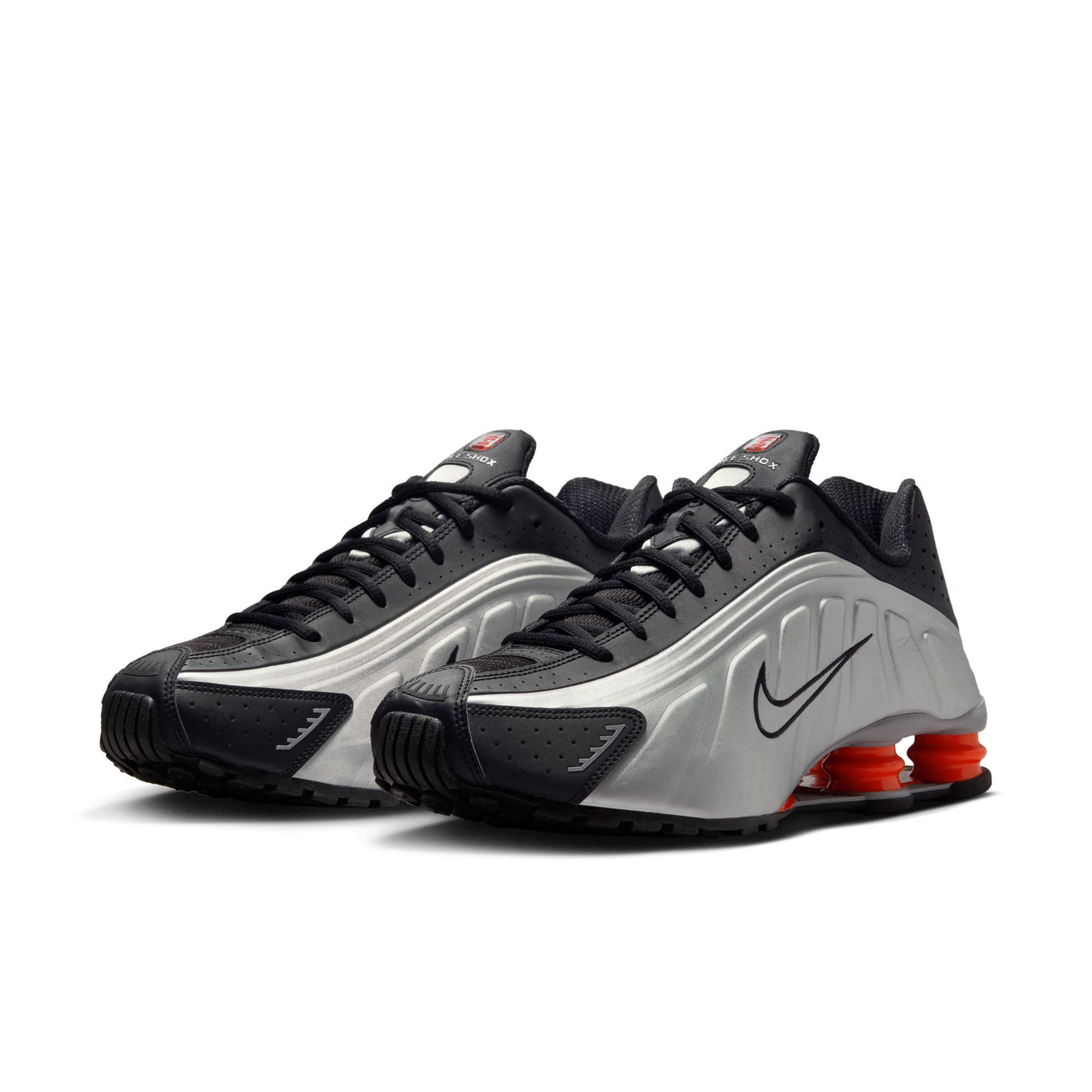 Nike Shox R4 Men's Shoes Color: Metallic Silver/metallic Silver-black Style: HQ1988-002