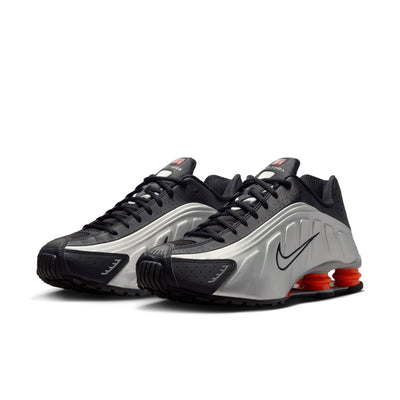 Nike Shox R4 Men's Shoes Color: Metallic Silver/metallic Silver-black Style: HQ1988-002