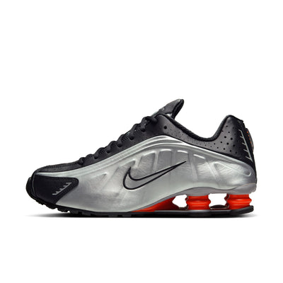Nike Shox R4 Men's Shoes Color: Metallic Silver/metallic Silver-black Style: HQ1988-002