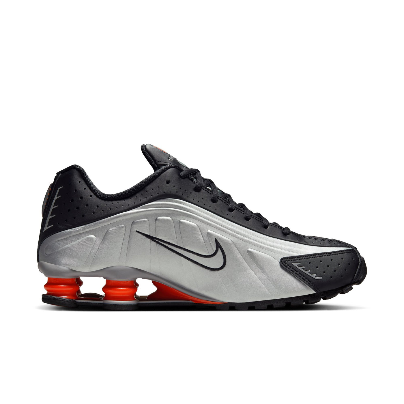 Nike Shox R4 Men's Shoes Color: Metallic Silver/metallic Silver-black Style: HQ1988-002