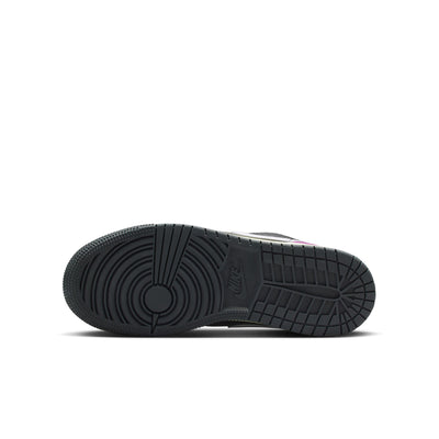 Air Jordan 1 Low SE Big Kids' Shoes Color: Oil Grey/white-cave Stone-arctic Punch HQ2021-005