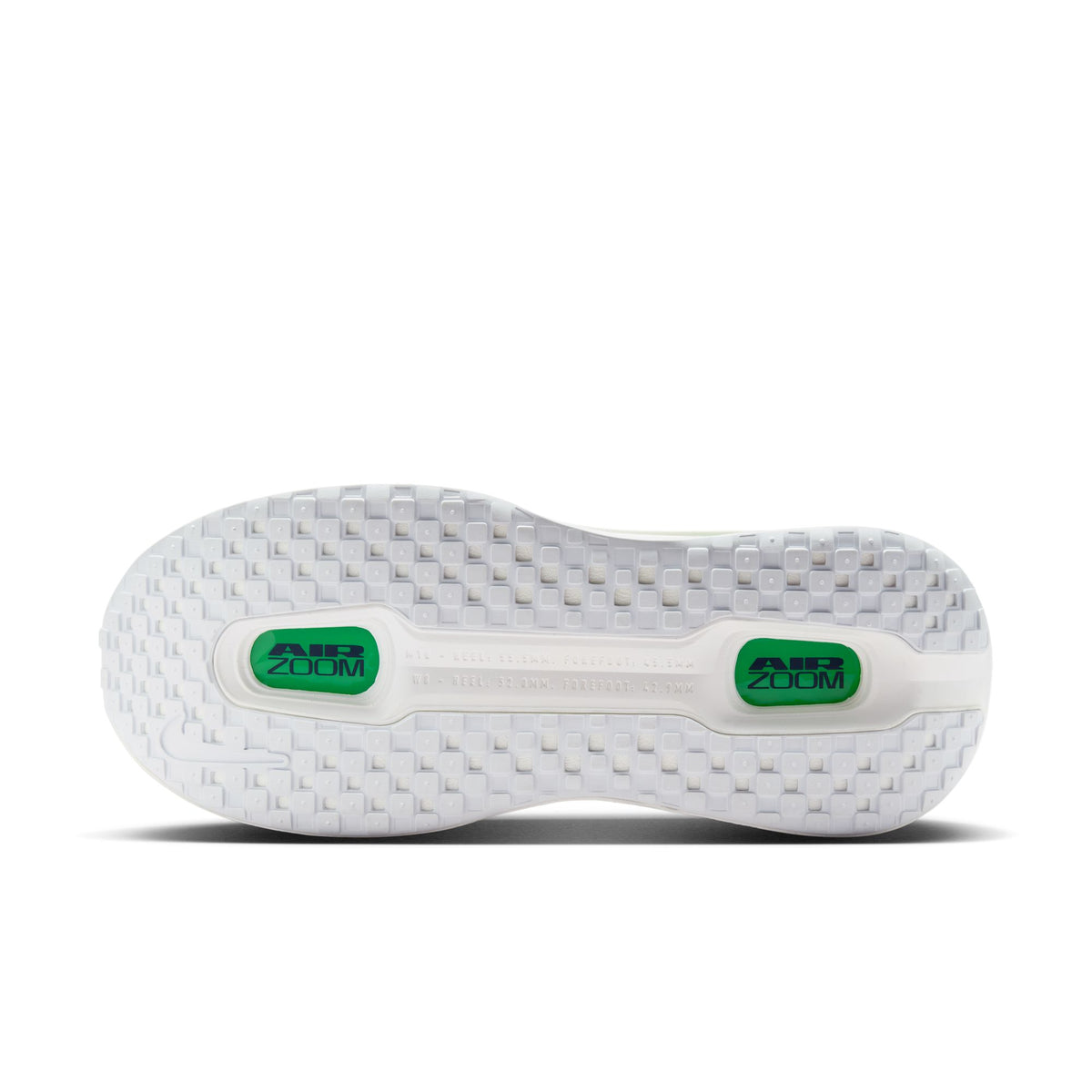 Nike Vomero Premium Mens Shoes, White/Midnight Navy/Green Spark, photo 7 of 11