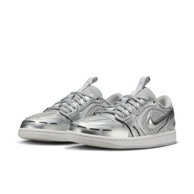 Air Jordan 1 Low Method of Make Women's Shoes Neutral Grey/metallic Silver-white HQ2186-002