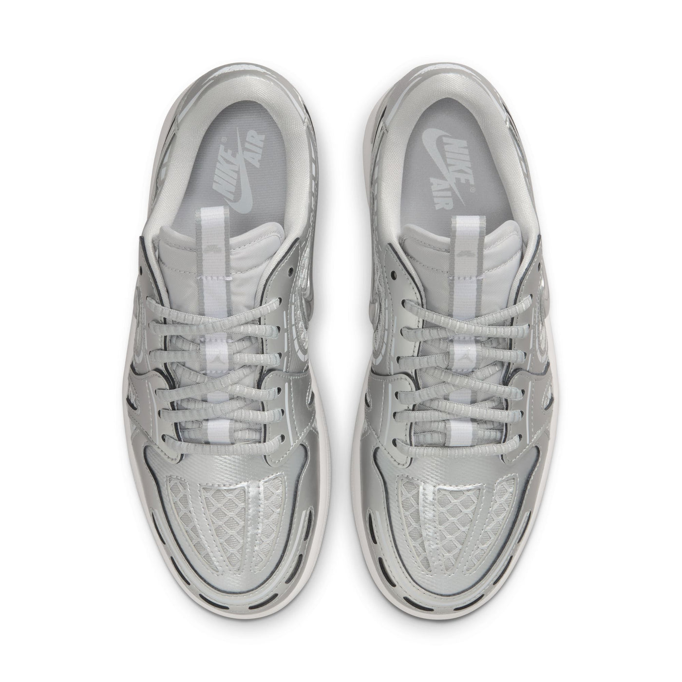 Air Jordan 1 Low Method of Make Women's Shoes Neutral Grey/metallic Silver-white HQ2186-002