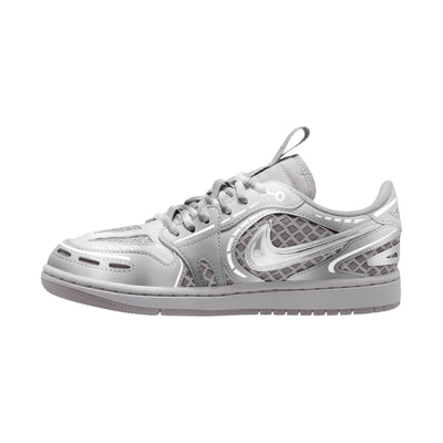 Air Jordan 1 Low Method of Make Women's Shoes Neutral Grey/metallic Silver-white HQ2186-002