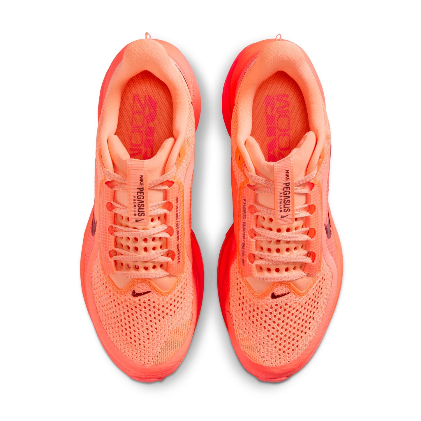 Nike Pegasus Premium Women's Road Running Shoes Color: Orange Pulse/hot Lava-bright Mango Style: HQ2593-802