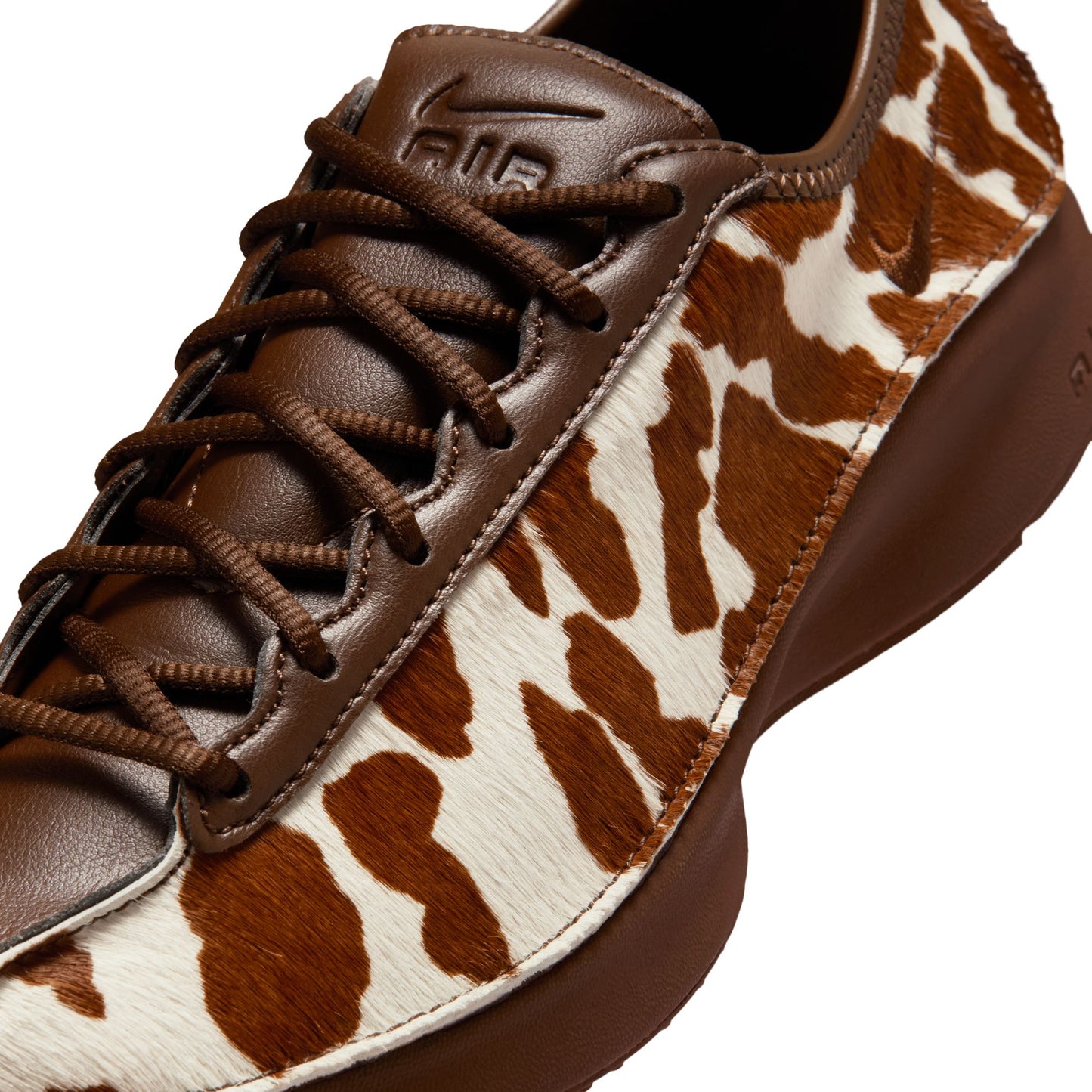 Nike Air Superfly LX Pony Hair Leather Women's Shoes Color: Cacao Wow/cacao Wow-phantom Style: HQ9148-201