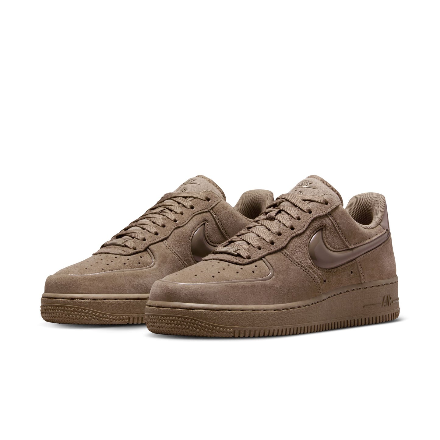 Nike Air Force 1 '07 Women's Shoes Color:Mink Brown/mink Brown-black Style: HV4406-200