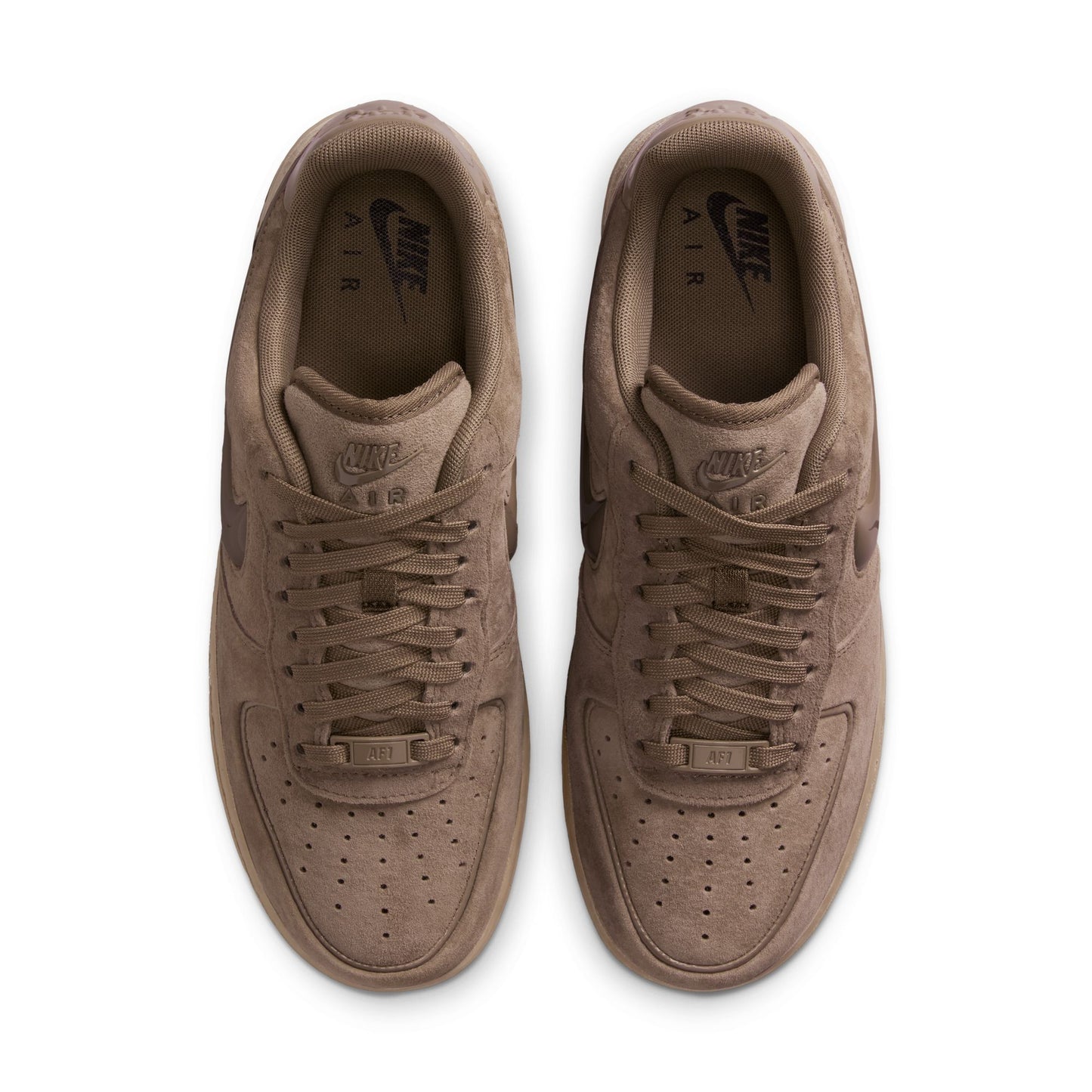 Nike Air Force 1 '07 Women's Shoes Color:Mink Brown/mink Brown-black Style: HV4406-200
