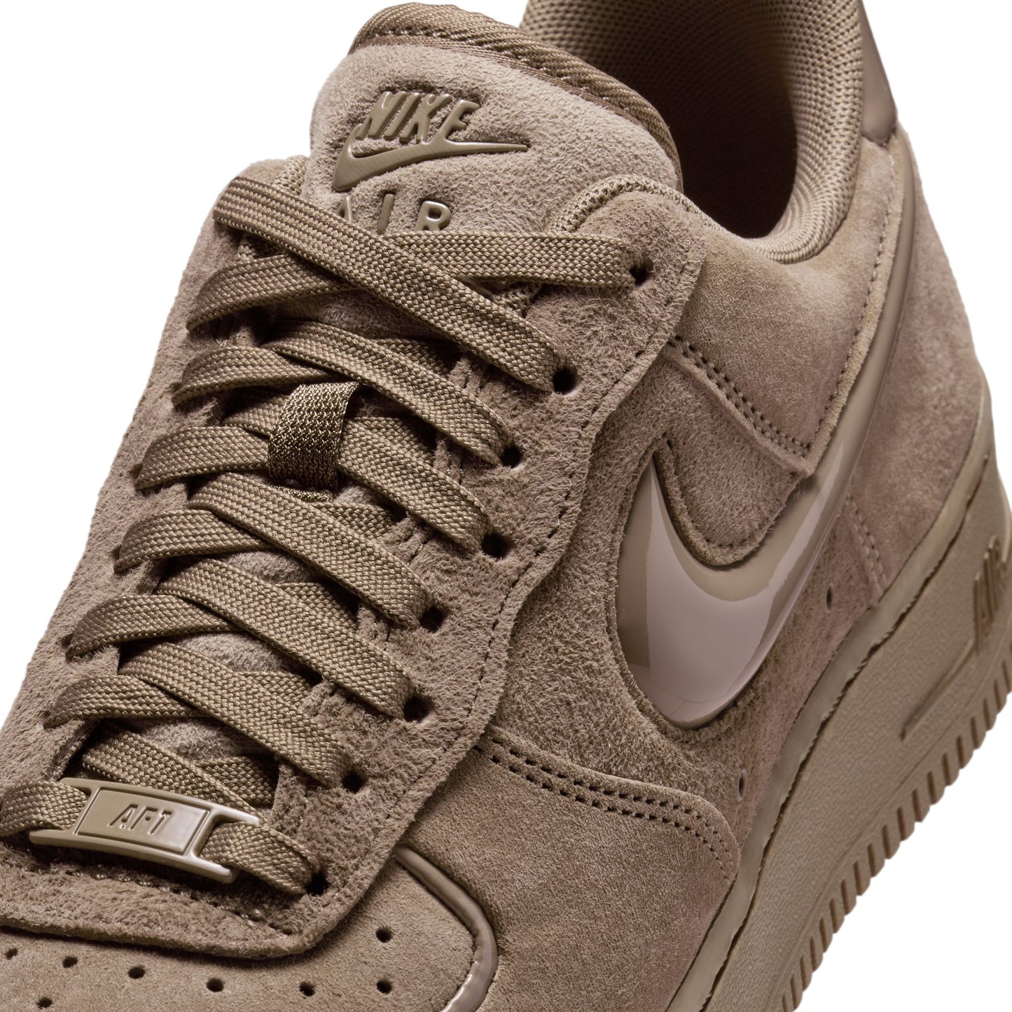 Nike Air Force 1 '07 Women's Shoes Color:Mink Brown/mink Brown-black Style: HV4406-200