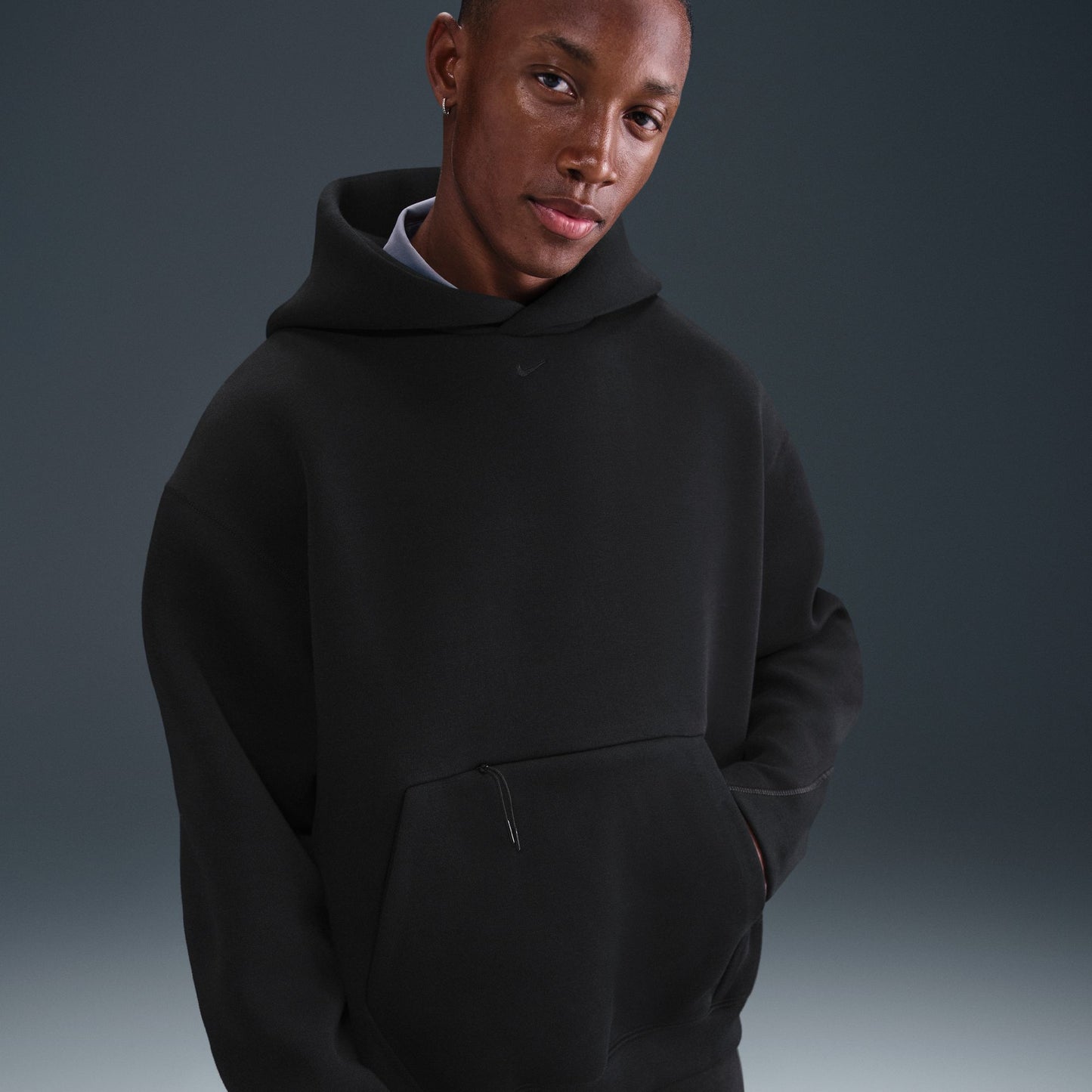 NIKE TECH MENS FLEECE OVERSIZED HOODIE HV6535-010