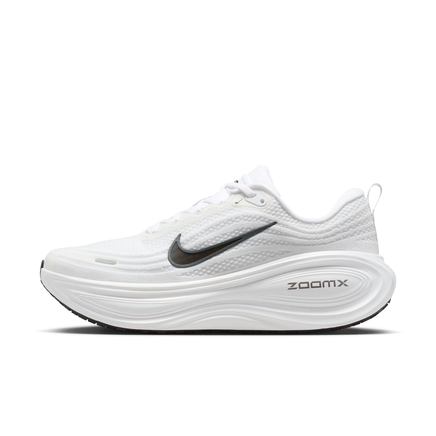 Nike Vomero Plus Men's Road Running Shoes Color: White/black-dk Smoke Grey-mtlc Dark Grey HV8150-101