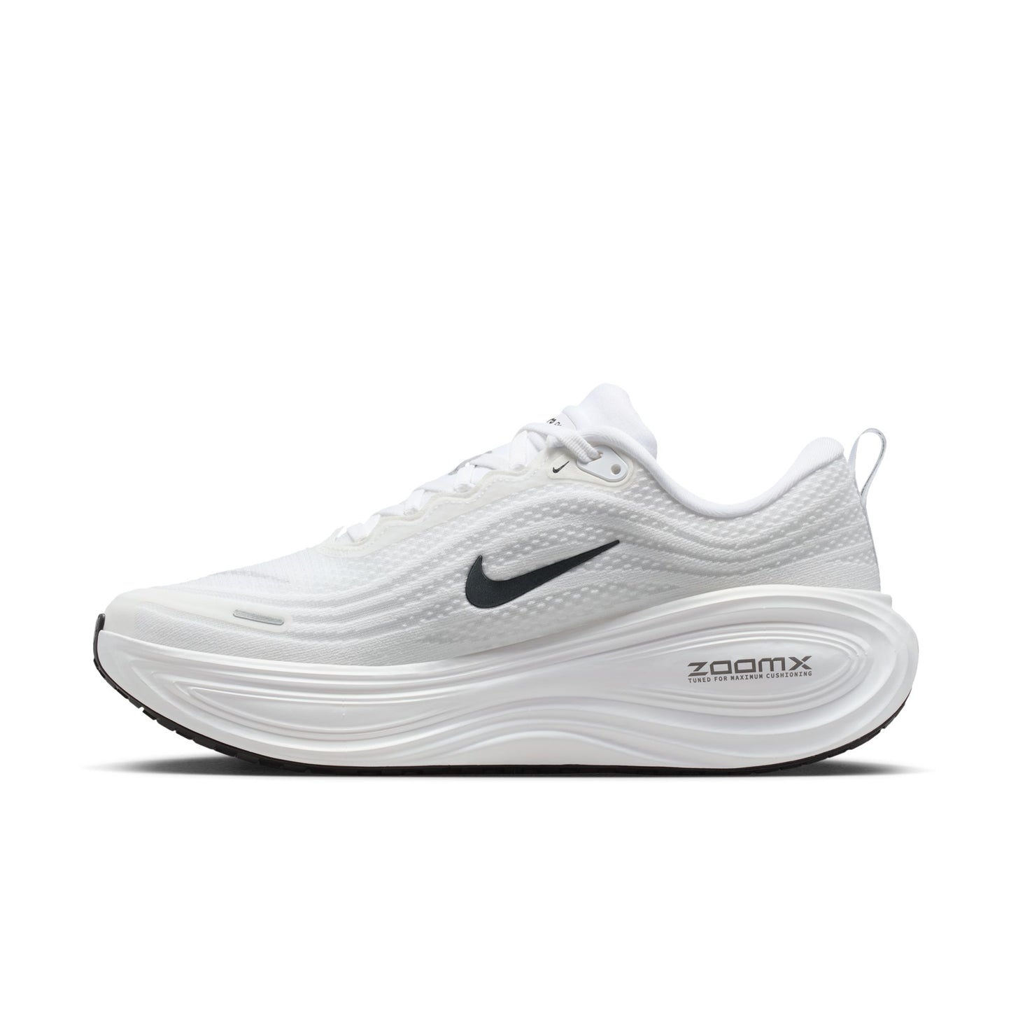 Nike Vomero Plus Men's Road Running Shoes Color: White/black-dk Smoke Grey-mtlc Dark Grey HV8150-101