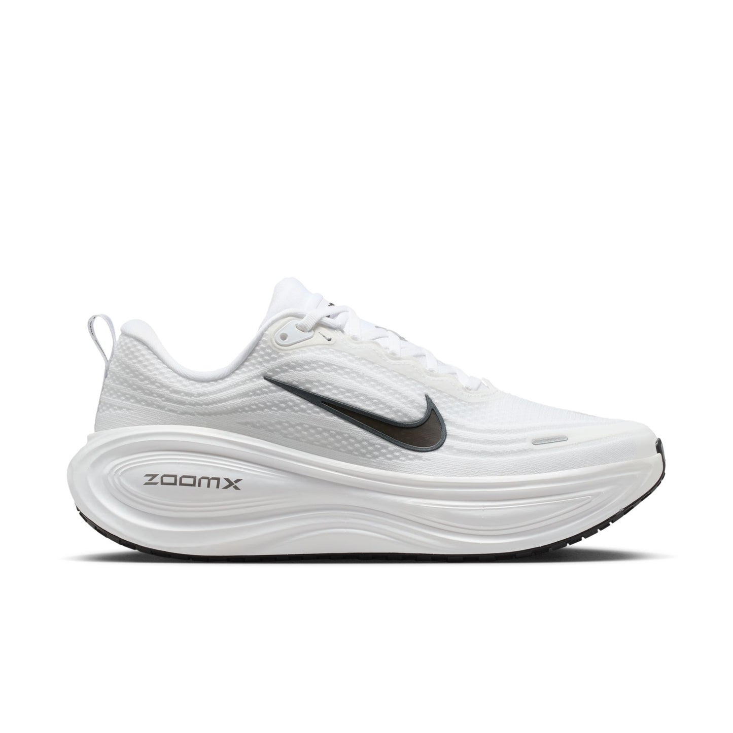 Nike Vomero Plus Men's Road Running Shoes Color: White/black-dk Smoke Grey-mtlc Dark Grey HV8150-101