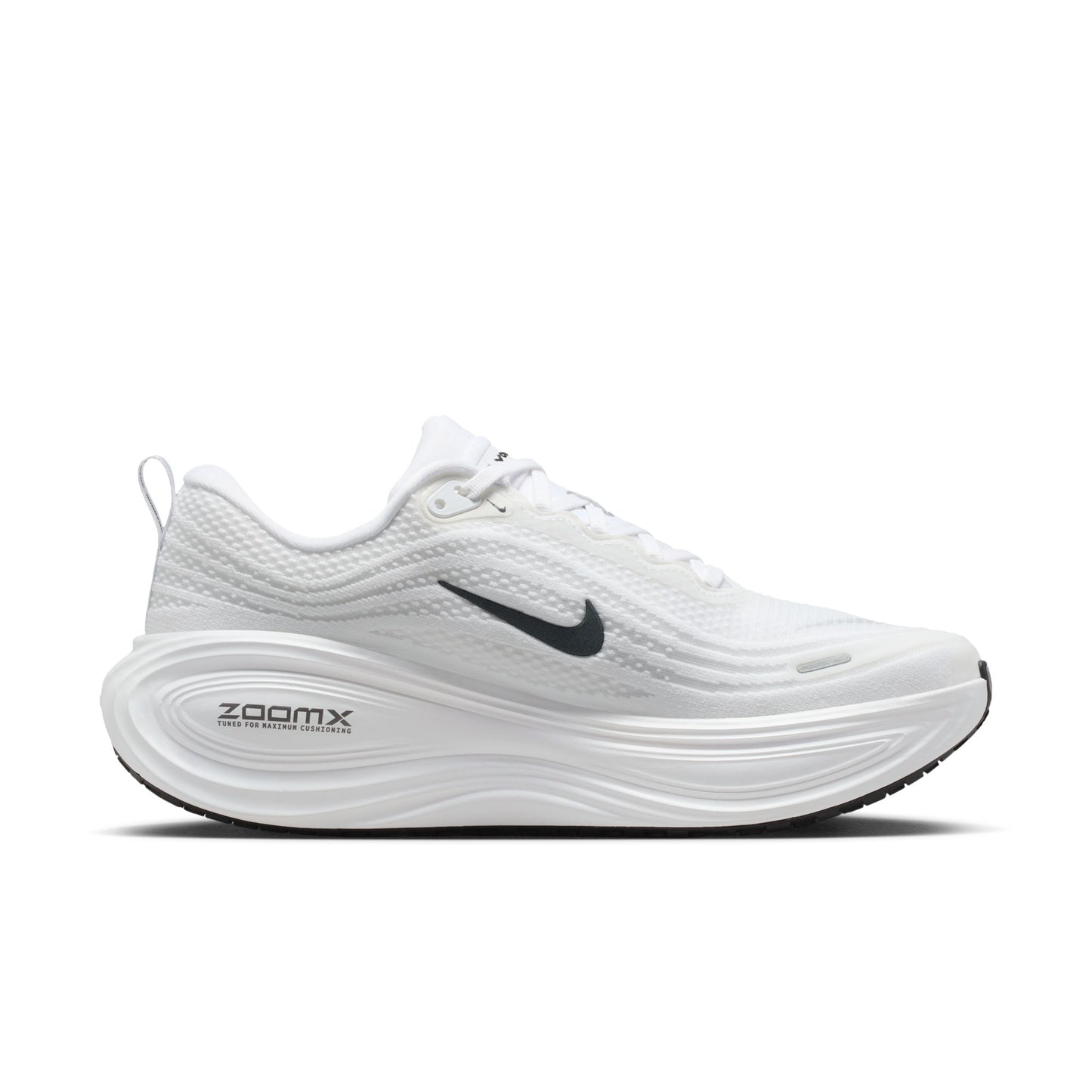 Nike Vomero Plus Men's Road Running Shoes Color: White/black-dk Smoke Grey-mtlc Dark Grey HV8150-101