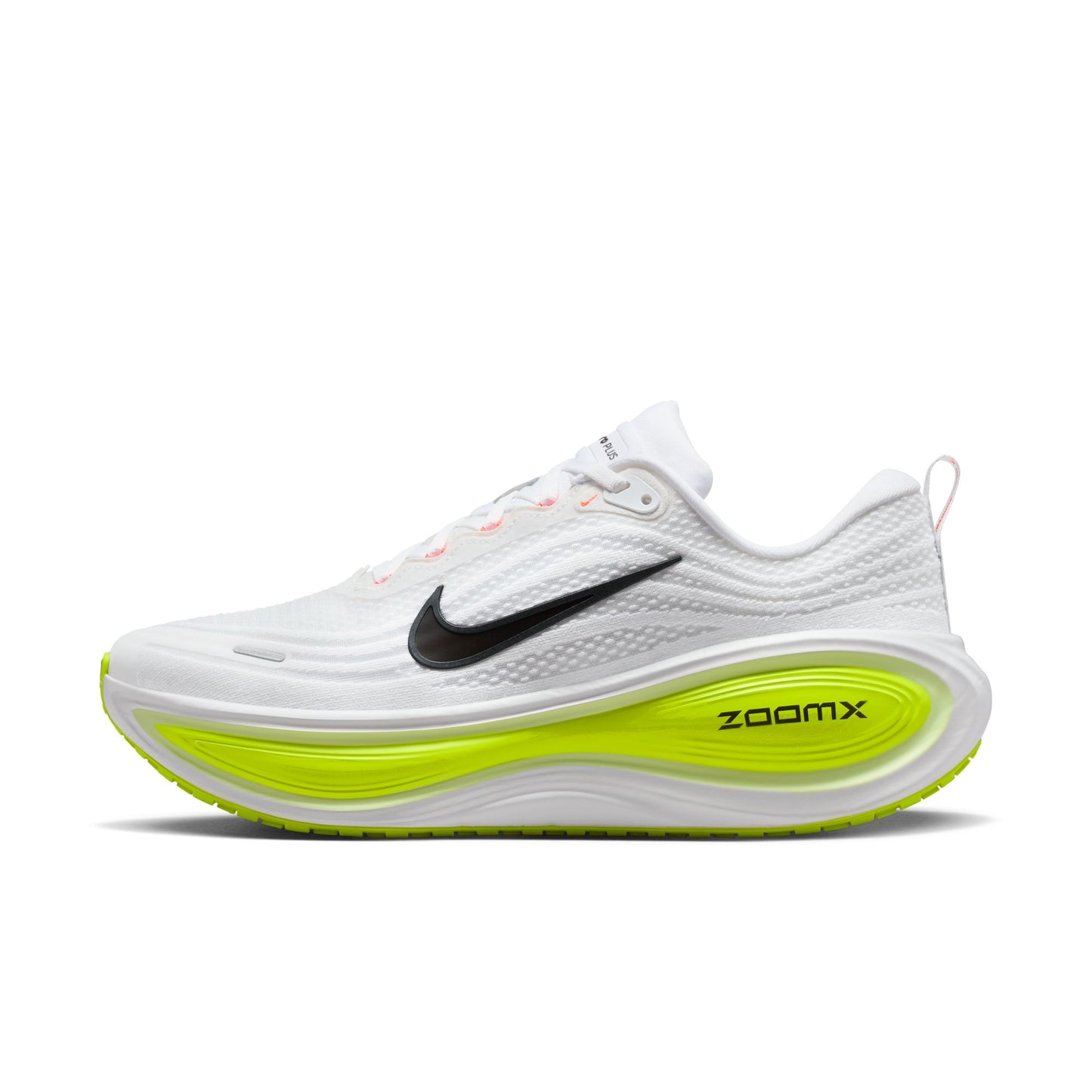 Nike Vomero Plus Men's Road Running Shoes Color: White/black-volt-barely Volt Style: HV8150-120