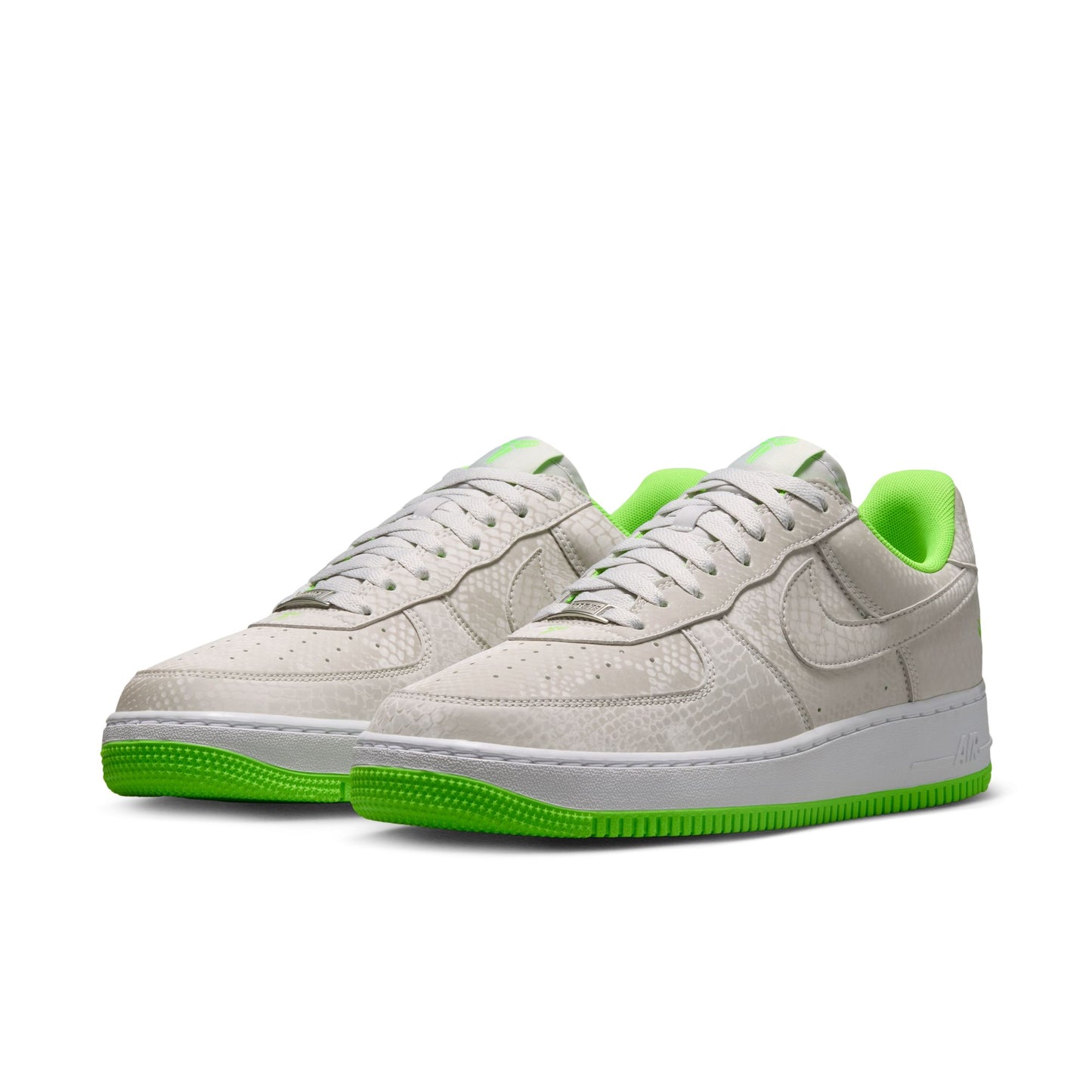 Kobe Air Force 1 Low Mens Shoes Color: Vast Grey/Electric Green/White Style: IB0018-006