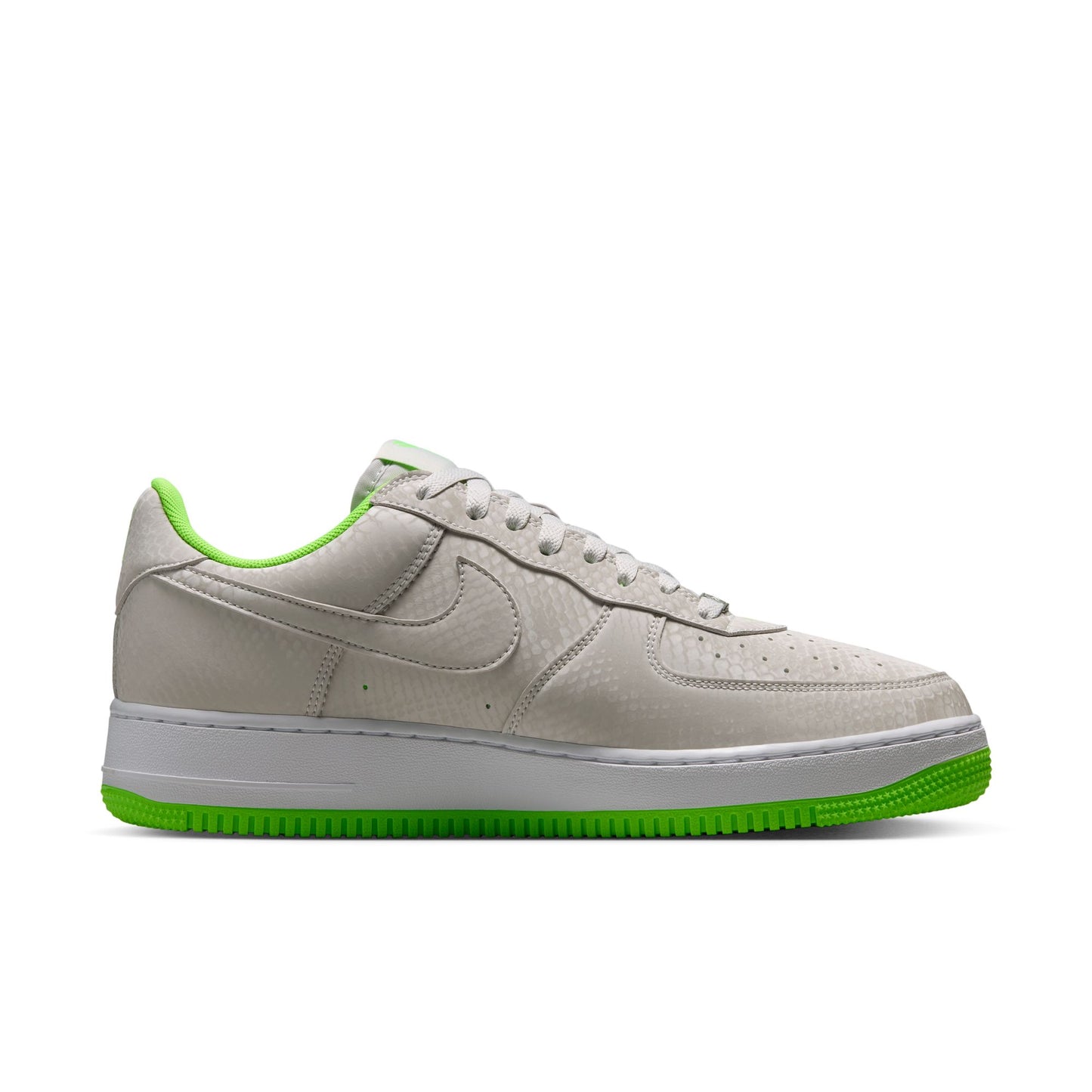 Kobe Air Force 1 Low Mens Shoes Color: Vast Grey/Electric Green/White Style: IB0018-006