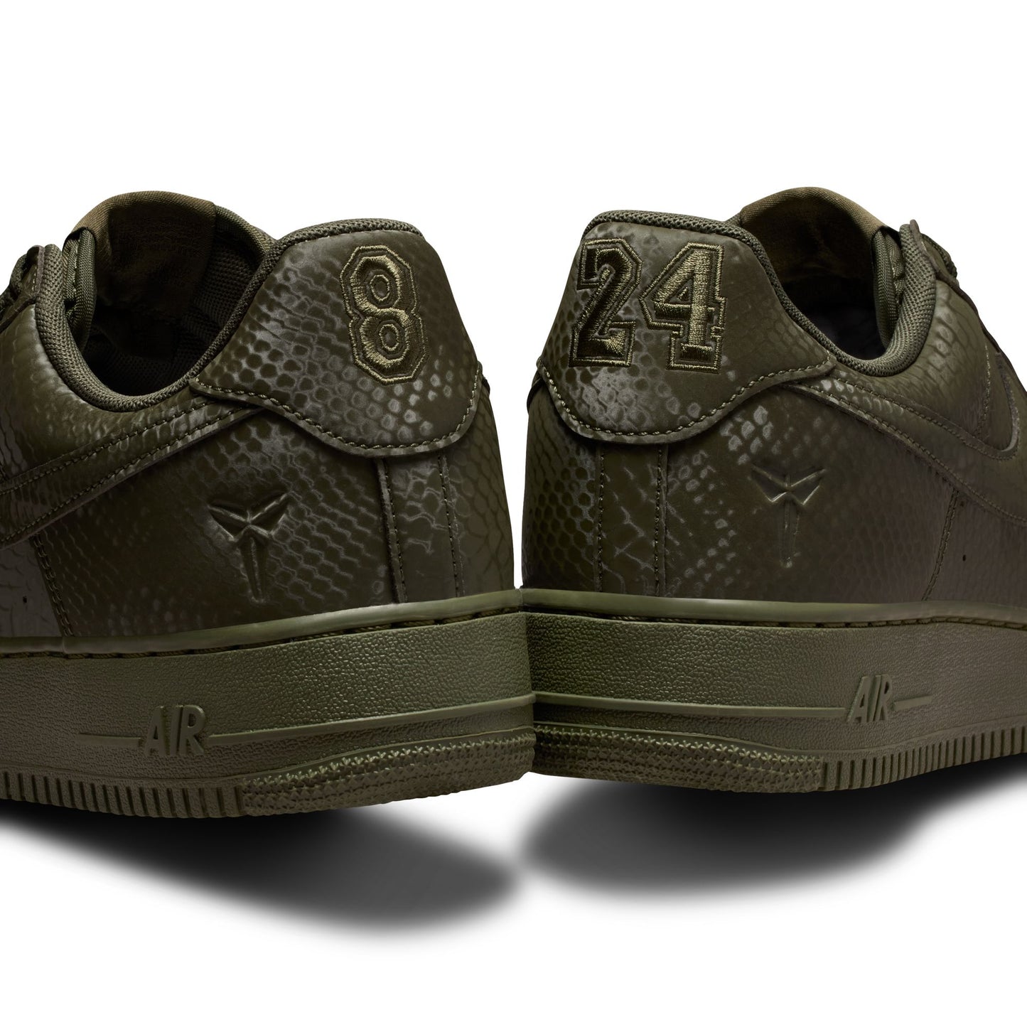 Kobe Air Force 1 Low Men's Shoes Color: Cargo Khaki/cargo Khaki IB0018-301
