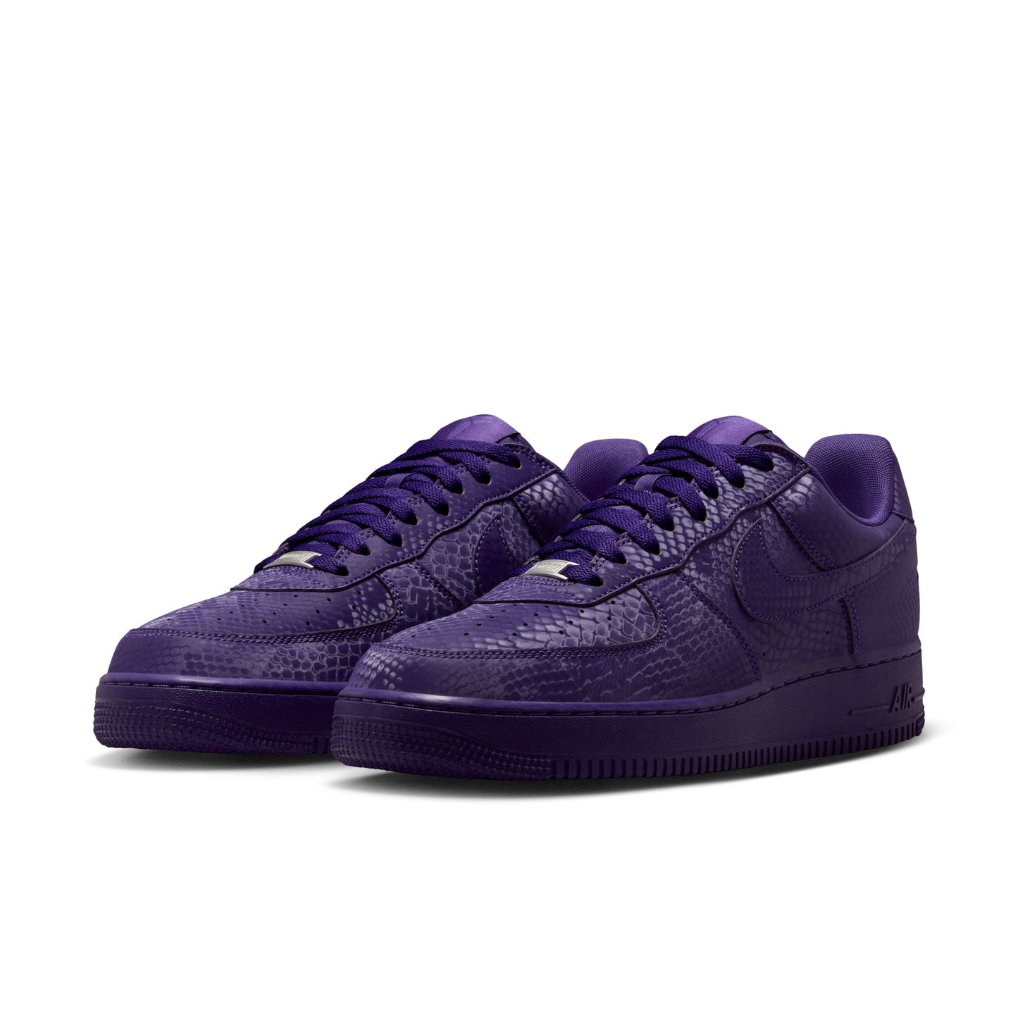 Nike Kobe Air Force 1 Low Men's Shoes Color: Court Purple/court Purple IB0018-500