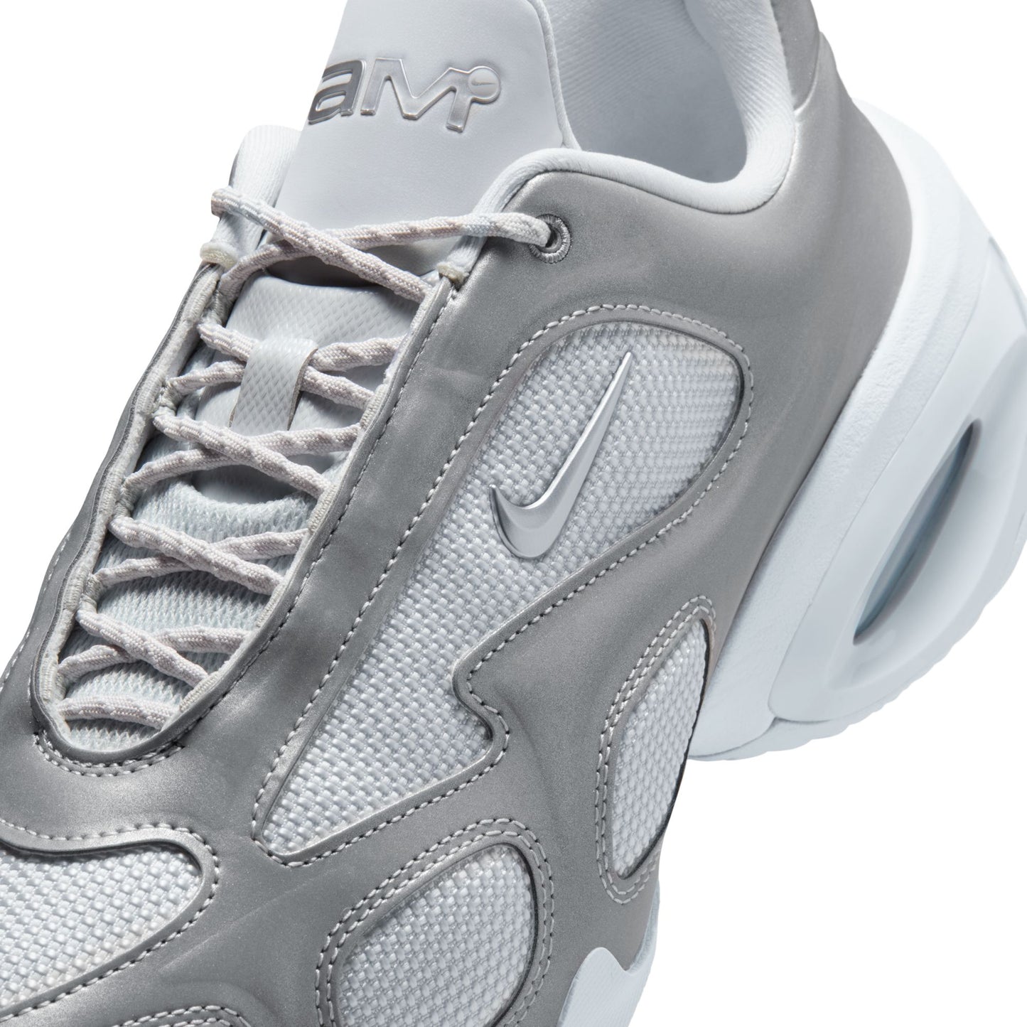 Nike Air Max Muse Women's Shoes with Reflective Accents Color: Pure Platinum/metallic Silver Style: IB2221-001