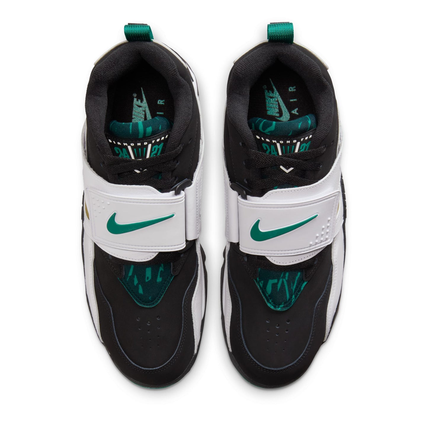 Nike Air Diamond Turf '93 Men's Shoes Color: Black/mystic Green-white-golden Tussah IB2240-001