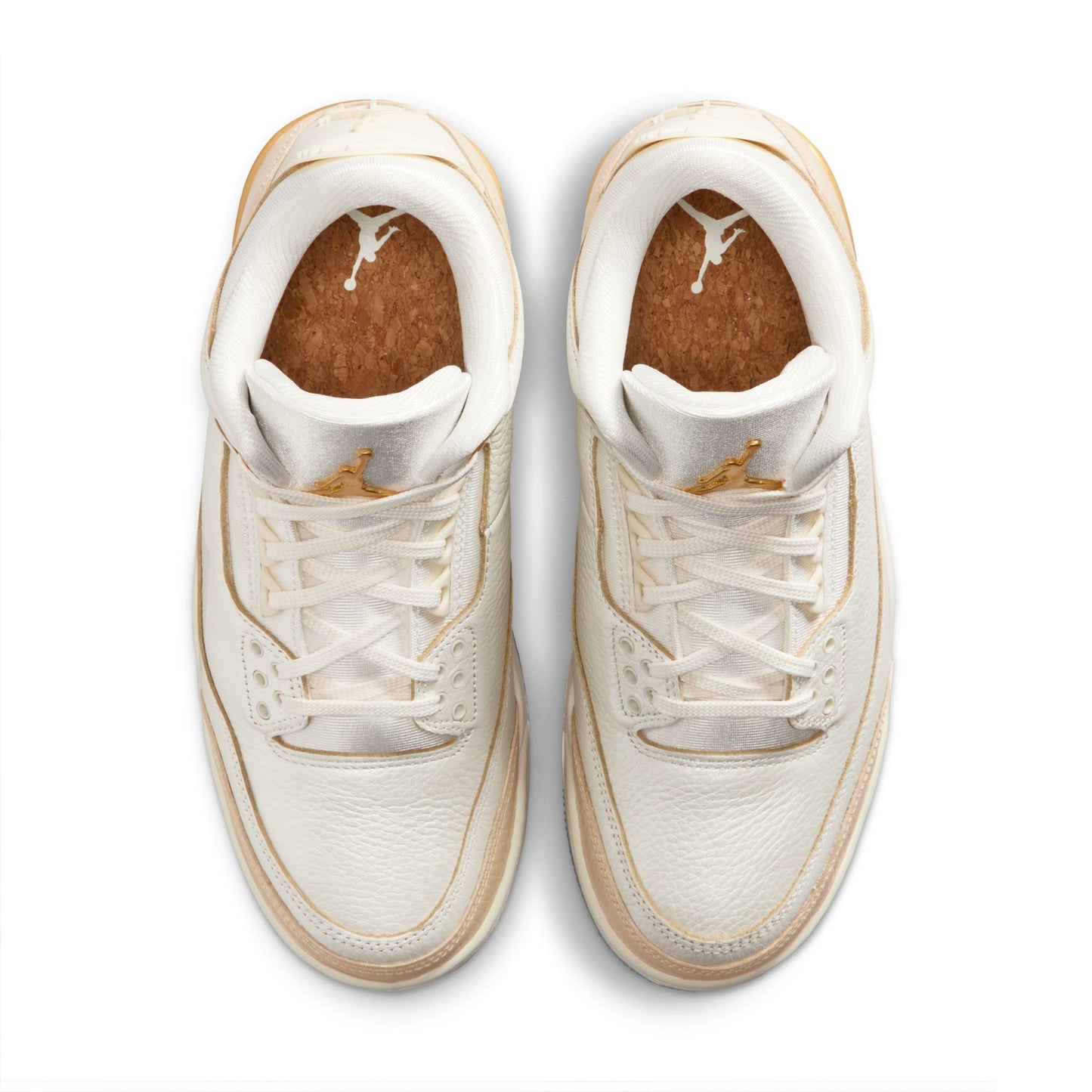 Air Jordan 3 Retro "Sail and Pale Ivory" Women's Shoes Sail/team Gold-pale Ivory-metallic Gold IB2255-100