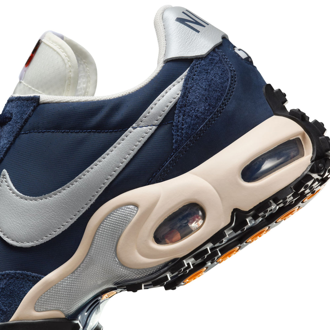 靴 Nike Air Max Waffle SP 2 \"Navy/Silver\" Nike Air Max Waffle SP 2 Midnight Navy/metallic Silver-black