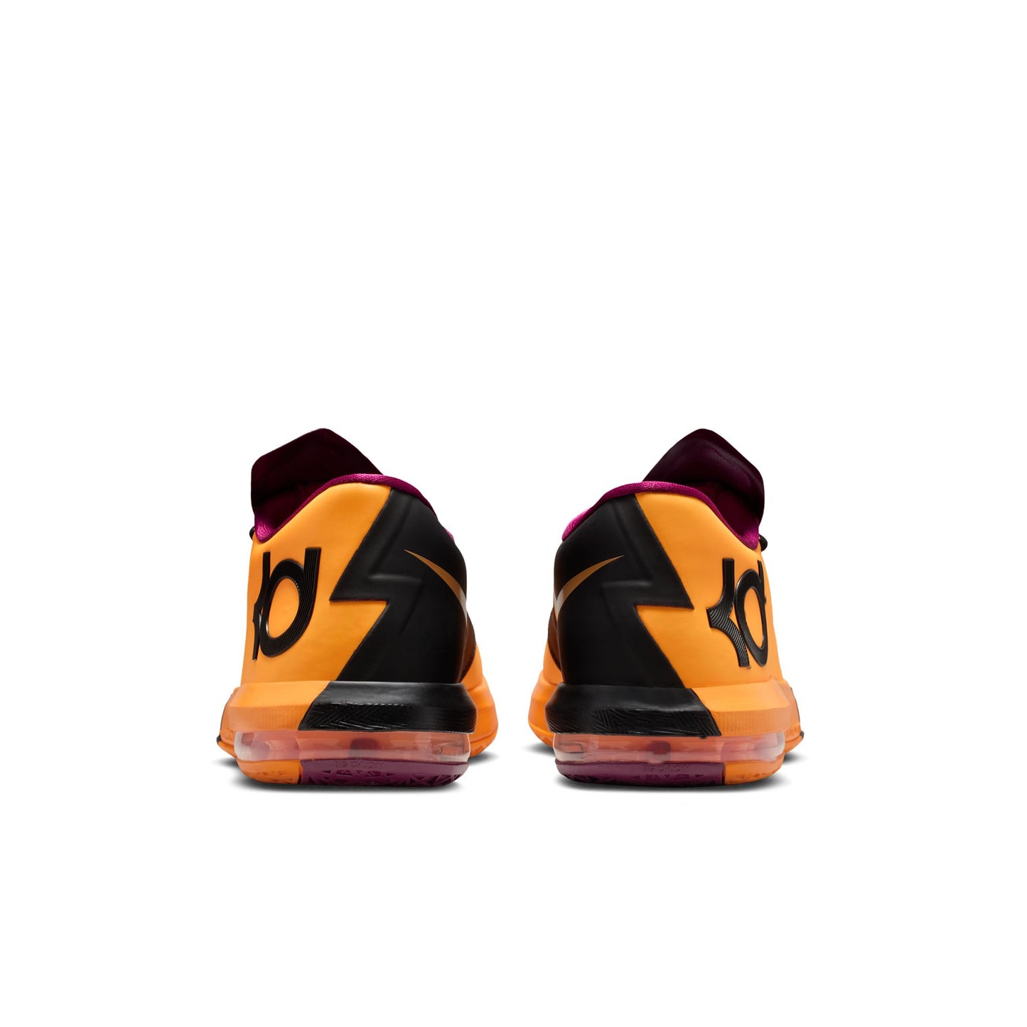 Nike Zoom KD 6 Men's Shoes Color: Laser Orange/raspberry Red-black Style: IB6903-800